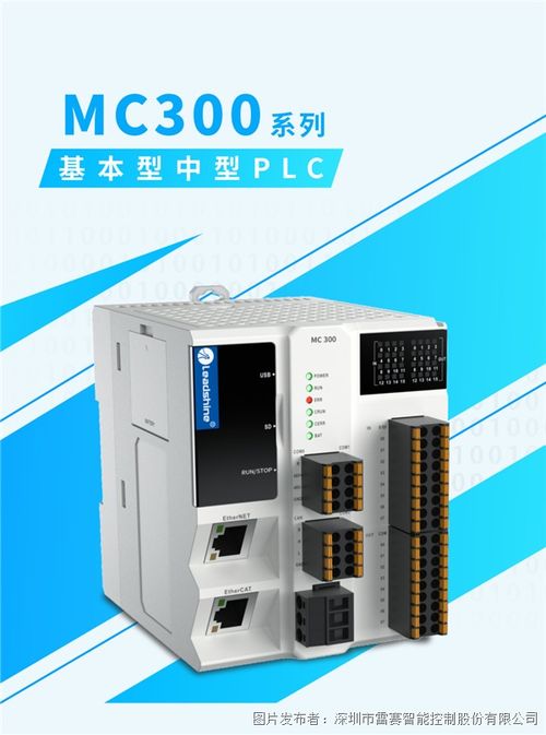 质价比之王 震撼来袭丨雷赛MC300中型PLC助力智能制造升级换代